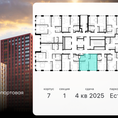 Квартира 32,7 м², 1-комнатная - изображение 3