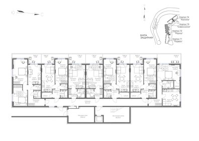 25,4 м², 2-комнатная квартира 1 700 000 ₽ - изображение 63