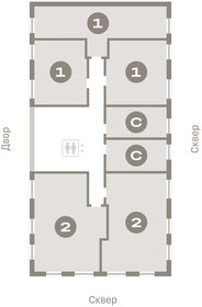 Квартира 41,3 м², 1-комнатная - изображение 2