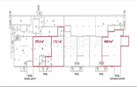 1182,3 м², торговое помещение 1 773 450 ₽ в месяц - изображение 51