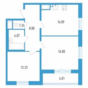 53,5 м², 2-комнатная квартира 12 875 000 ₽ - изображение 104