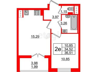 63,7 м², 3-комнатная квартира 11 971 287 ₽ - изображение 14