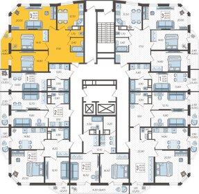 77,6 м², 3-комнатная квартира 10 361 152 ₽ - изображение 46