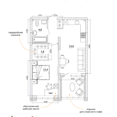 Квартира 51,7 м², 2-комнатная - изображение 4