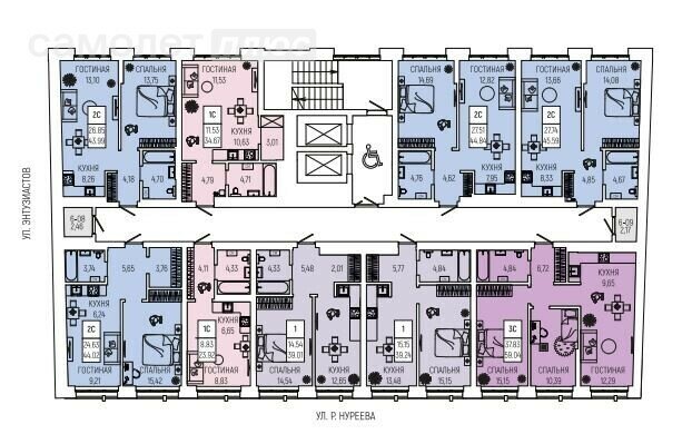 34,7 м², квартира-студия 5 800 000 ₽ - изображение 1