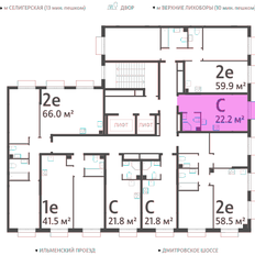 Квартира 22,2 м², студия - изображение 2