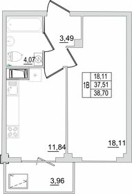 52,5 м², 2-комнатная квартира 5 200 000 ₽ - изображение 49