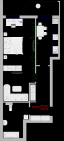 Квартира 66,2 м², 1-комнатные - изображение 1