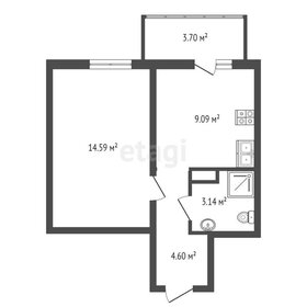 34,4 м², 1-комнатная квартира 9 200 000 ₽ - изображение 37