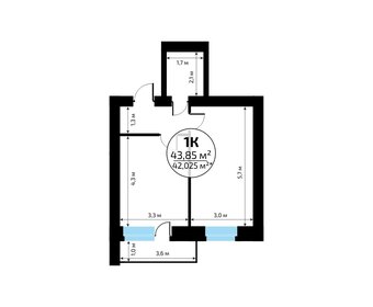 40,2 м², 1-комнатная квартира 4 060 096 ₽ - изображение 82