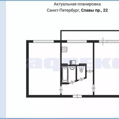 Квартира 44,5 м², 2-комнатная - изображение 2