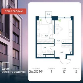 35,6 м², 1-комнатная квартира 15 632 771 ₽ - изображение 12