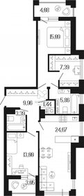 84,4 м², 2-комнатная квартира 45 100 000 ₽ - изображение 131