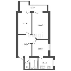 Квартира 93,6 м², 3-комнатная - изображение 3