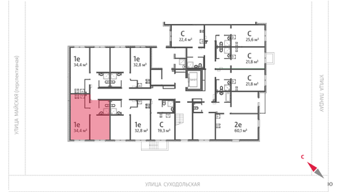 36,2 м², 1-комнатная квартира 3 900 000 ₽ - изображение 40