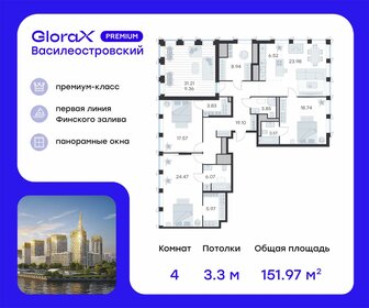 182,1 м², 4-комнатная квартира 109 230 000 ₽ - изображение 36