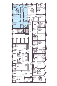 Квартира 84,6 м², 3-комнатная - изображение 2