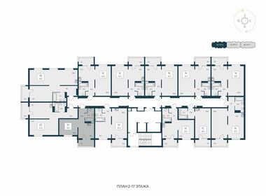 27 м², 1-комнатная квартира 3 800 000 ₽ - изображение 20