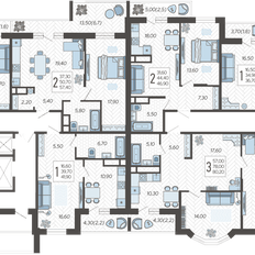 Квартира 50,8 м², 1-комнатная - изображение 2