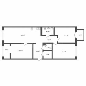 Квартира 94,5 м², 3-комнатная - изображение 1