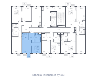 34,3 м², 1-комнатная квартира 8 100 000 ₽ - изображение 32