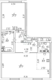 Квартира 95,3 м², 2-комнатная - изображение 1