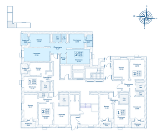 75,7 м², 4-комнатная квартира 4 020 000 ₽ - изображение 62