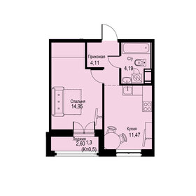 59 м², 1-комнатная квартира 7 070 000 ₽ - изображение 106