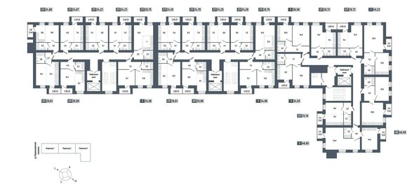 35,4 м², 1-комнатная квартира 3 800 000 ₽ - изображение 58