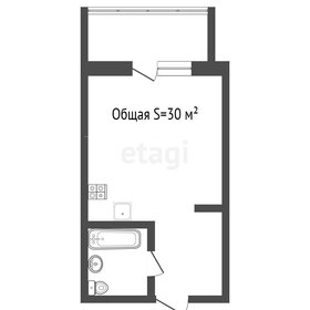 28 м², 1-комнатная квартира 3 660 000 ₽ - изображение 100