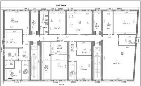 1727 м², офис - изображение 5