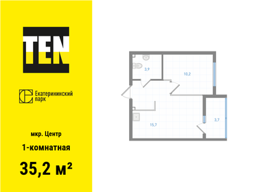 36,4 м², 1-комнатная квартира 8 747 000 ₽ - изображение 7