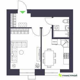 34,7 м², 1-комнатная квартира 4 190 000 ₽ - изображение 37