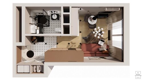 Квартира 19,7 м², студия - изображение 2