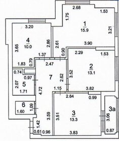 Квартира 59,7 м², 3-комнатная - изображение 1