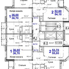 Квартира 36,7 м², 1-комнатная - изображение 3