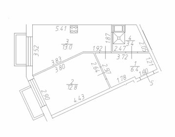 Квартира 36 м², 1-комнатная - изображение 1