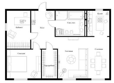 Квартира 150 м², 3-комнатная - изображение 5