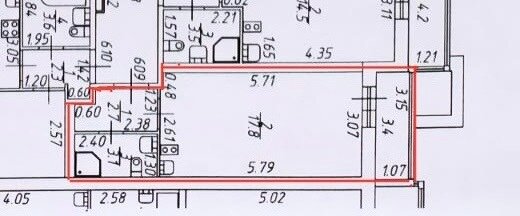 Квартира 23,6 м², студия - изображение 1