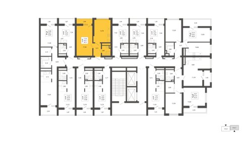 60 м², 1-комнатная квартира 18 000 000 ₽ - изображение 84