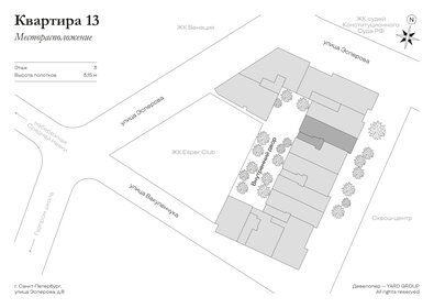 55,6 м², 1-комнатная квартира 34 050 000 ₽ - изображение 95