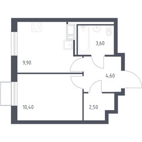 Квартира 31 м², 1-комнатная - изображение 1