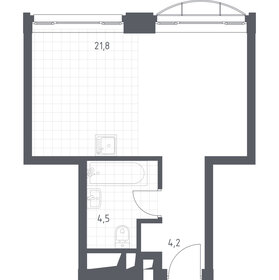 Квартира 30,5 м², студия - изображение 1