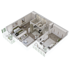 Квартира 92 м², 3-комнатная - изображение 3