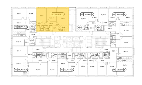 92,1 м², 2-комнатная квартира 53 420 000 ₽ - изображение 33