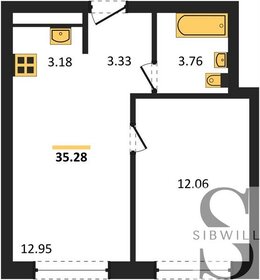 32 м², квартира-студия 3 600 000 ₽ - изображение 53