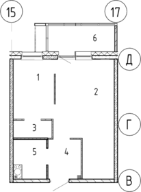 54,4 м², 1-комнатная квартира 13 800 000 ₽ - изображение 58