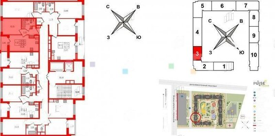 Квартира 33,4 м², 1-комнатная - изображение 2