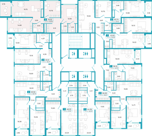 73,2 м², 4-комнатная квартира 5 900 000 ₽ - изображение 69