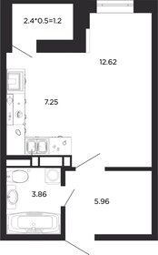 32,2 м², 1-комнатная квартира 5 490 000 ₽ - изображение 59